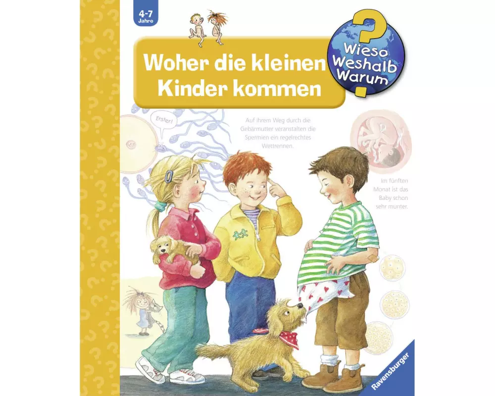 Ravensburger Kinder-Sachbuch WWW Woher die kleinen Kinder kommen