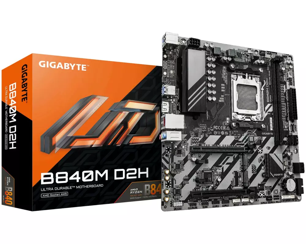 Gigabyte Mainboard B840M D2H