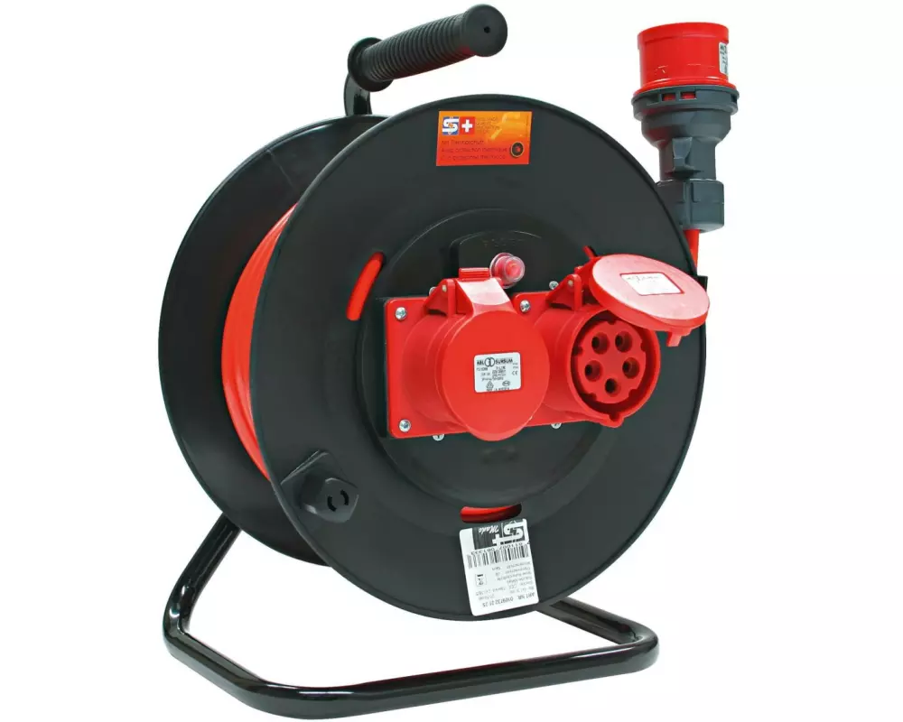 STEFFEN Kabelrolle Bauflex 2x CEE16/3, 25 m