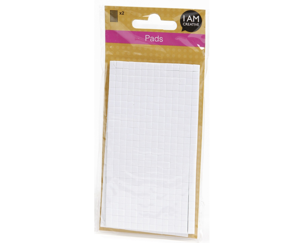 I AM CREATIVE Klebepads 5mm 4080.1 2 Blätter