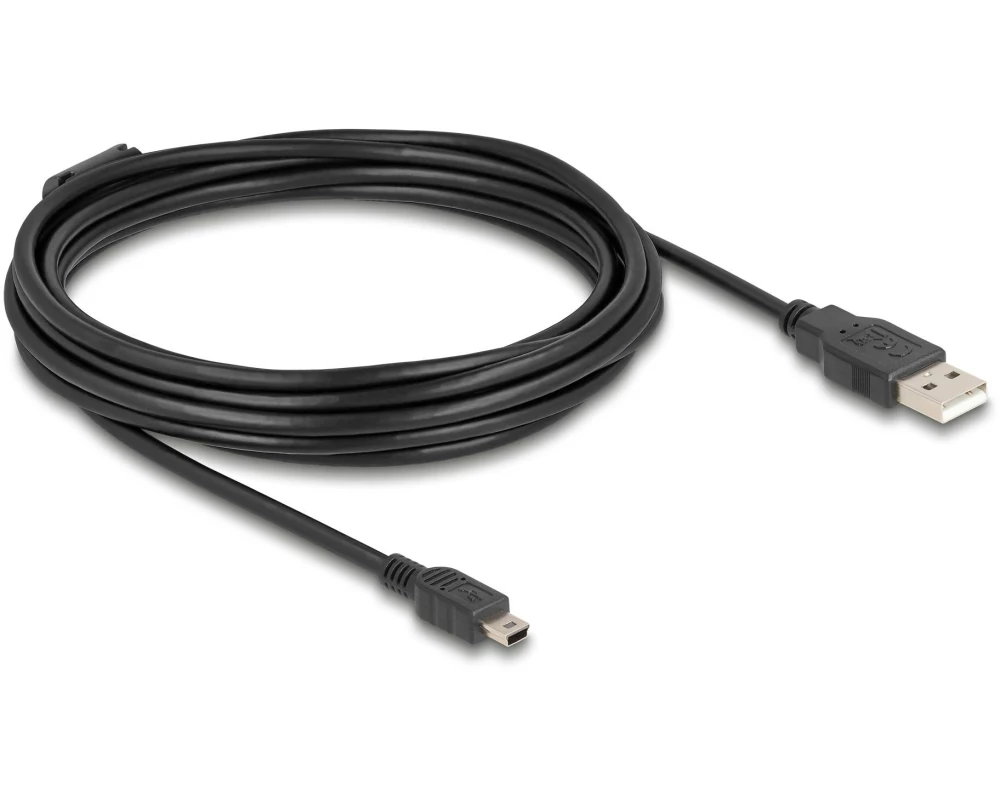 Delock 5m, USB 2.0-A/USB 2.0 Mini-B USB-A - Mini-USB B 5 m