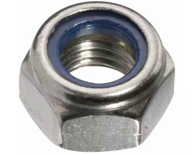 STRUCT Stopmuttern Stahl verzinkt M6, 12 Stück