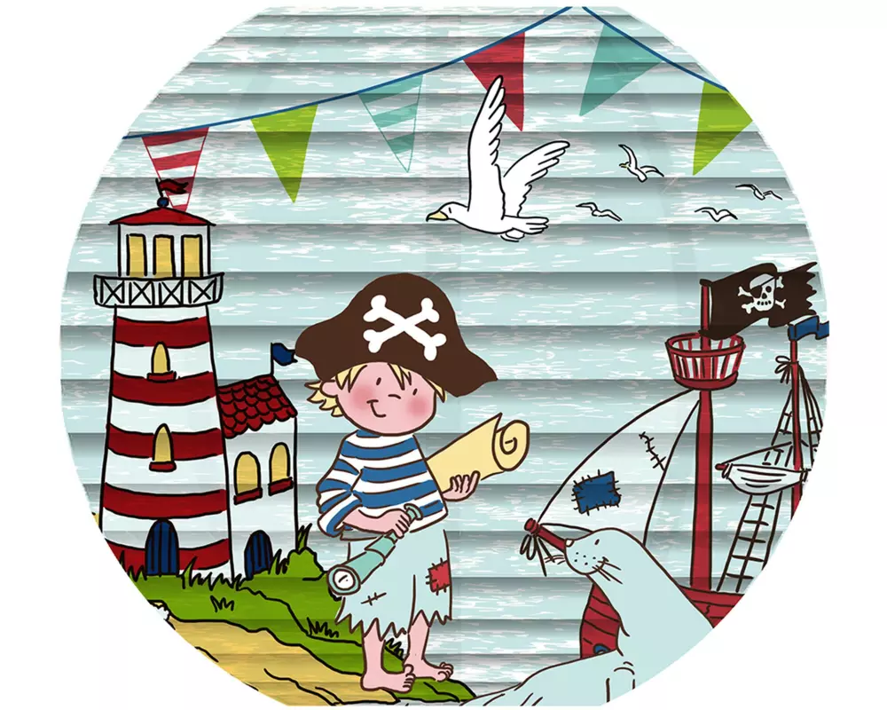 Näve Hängelampe Pirat 1x E27