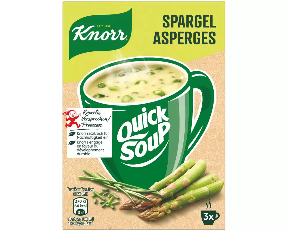 Knorr Quick Soup Spargel 3 Portionen