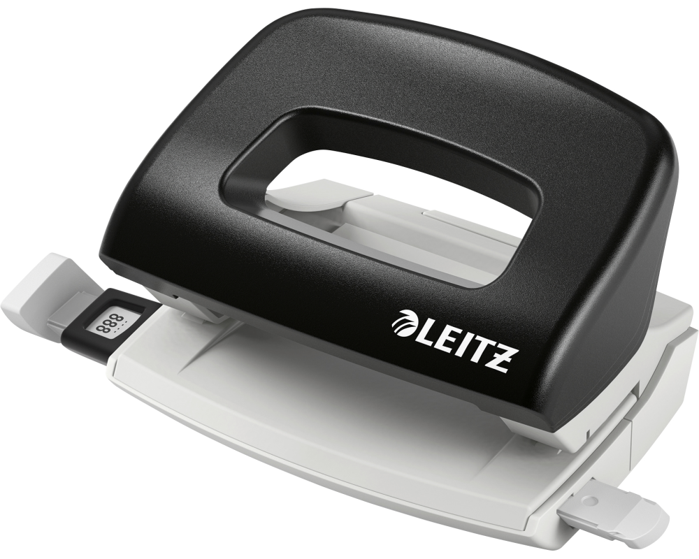 LEITZ Bürolocher NewNeXXt 0.8mm 50580095 schwarz 10 Blatt