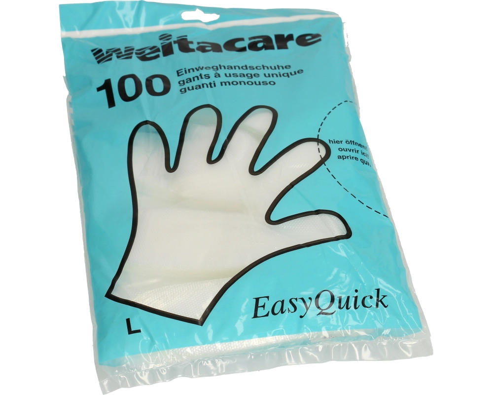 WEITA Handschuh Herren Easy Quick 270591 Strong, transparent 100 Stück