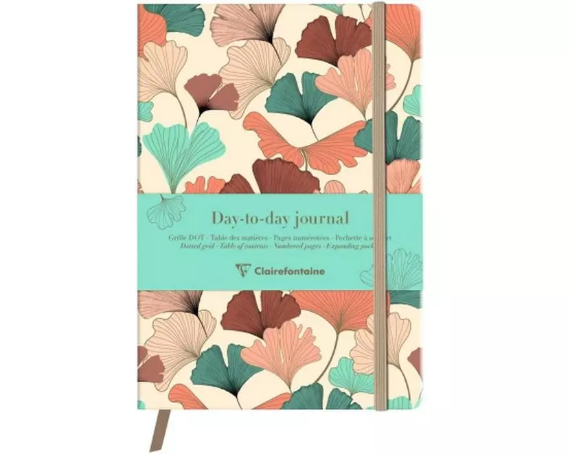Clairefontaine Tagesplaner Gaia assortiert, A5, undatiert
