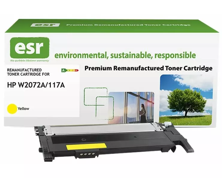 ESR Toner cartridge compatible with HP W2072A yellow remanufactured 1.000 pages