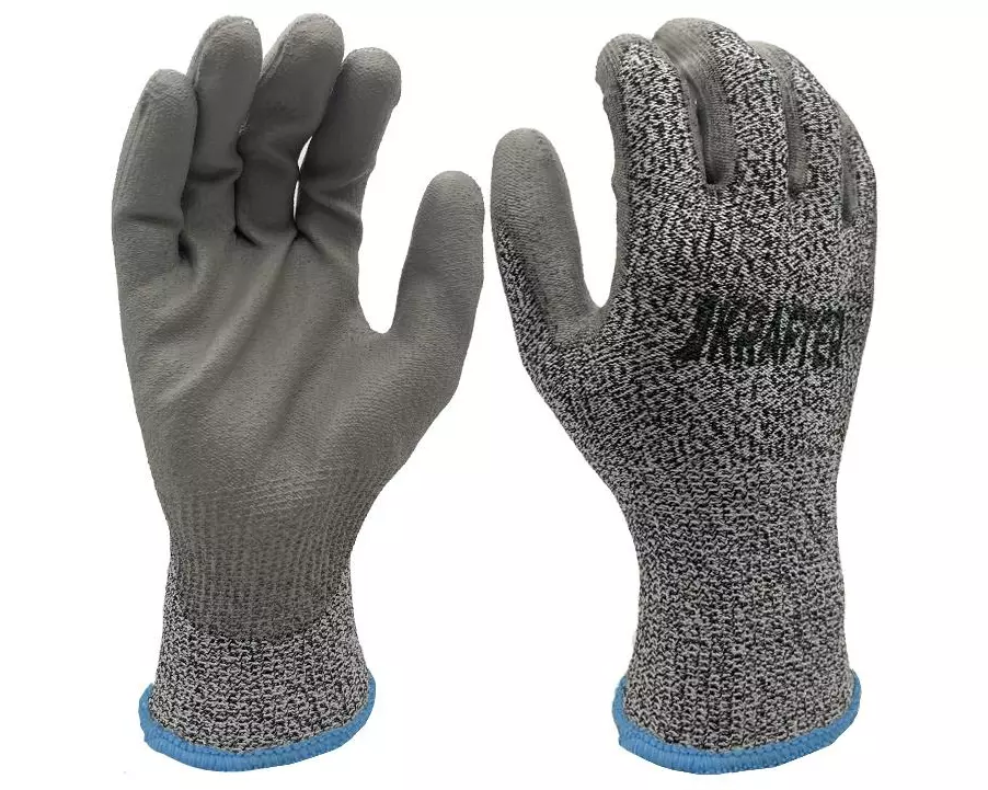 STRUCT Schnittschutzhandschuh Klasse C, Nylon L, Grau, 10 Paar