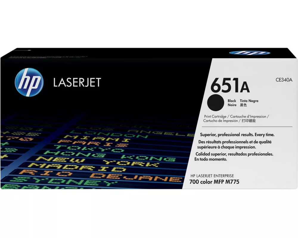 HP Toner Nr. 651A (CE340A) Black