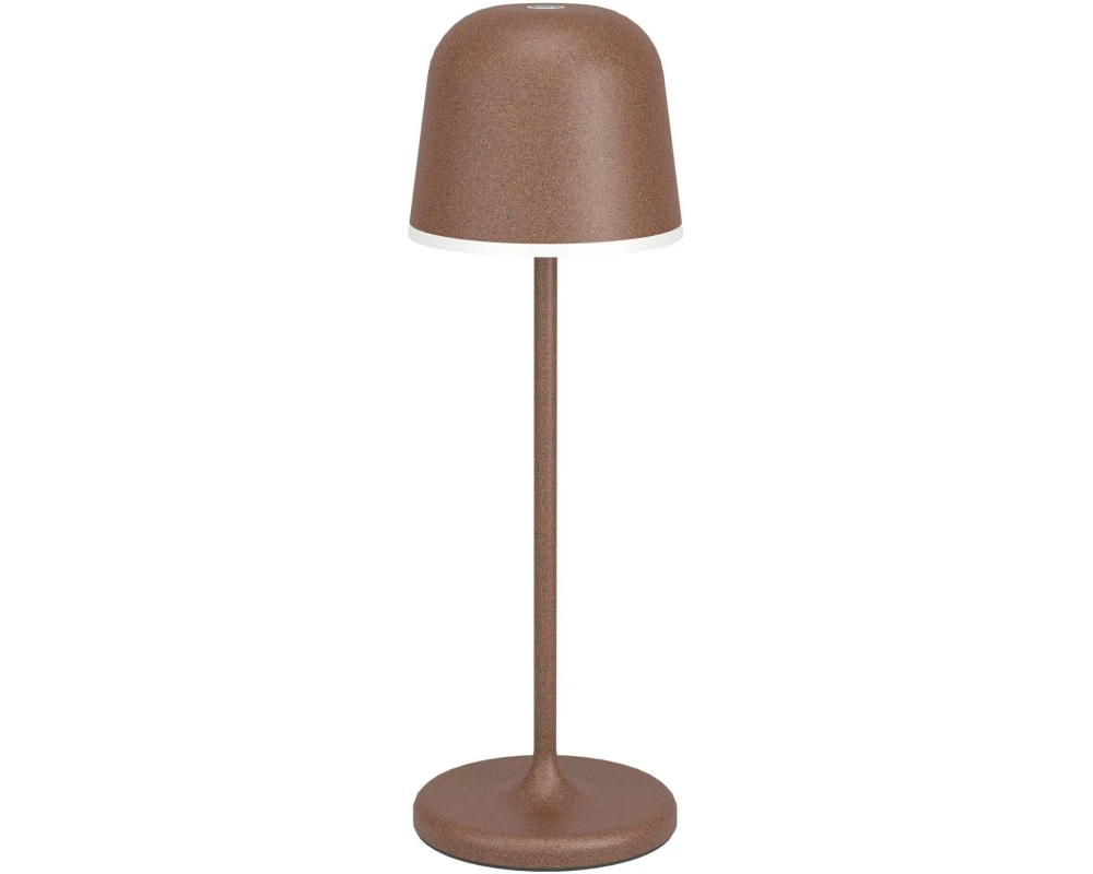EGLO Leuchten Akku-Tischleuchte MANNERA 2.2W, 34 cm, Rostbraun
