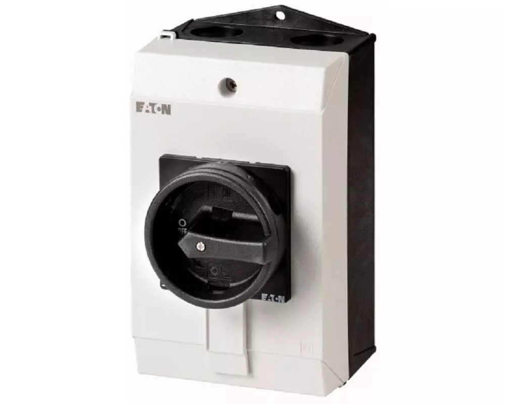 Eaton Hauptschalter 3 Polig, 32 A P1, Schwarz