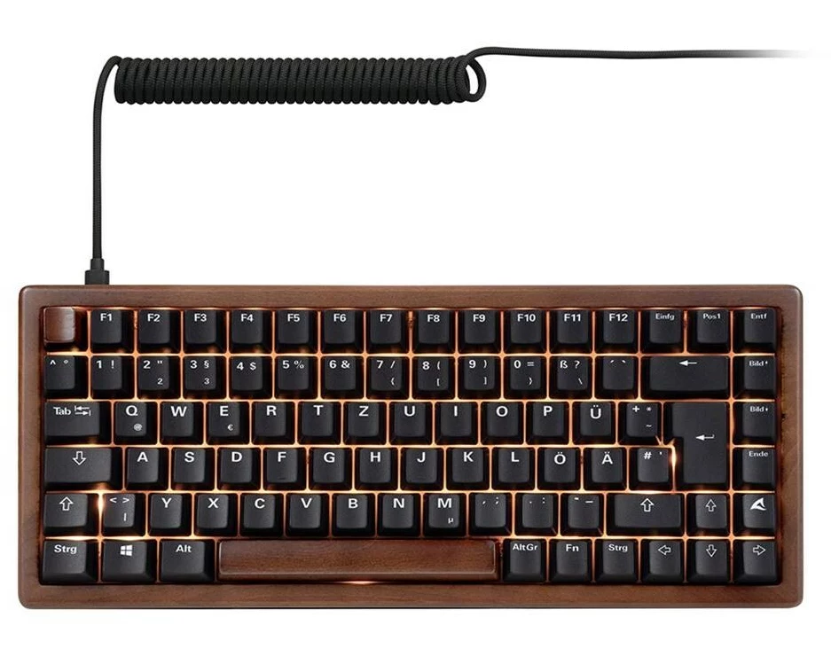 Sharkoon Gaming-Tastatur SKILLER SGK50 S3 Wood PBT