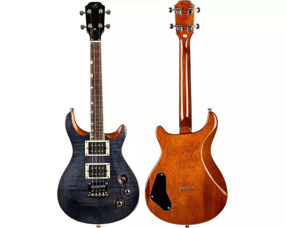 Flight Ukulele Rock Series – Transparent Black