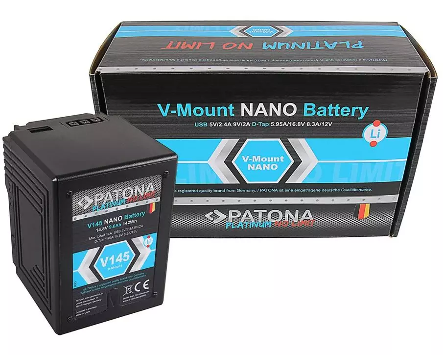 Patona Platinum NANO Akku für Sony DSR 600P