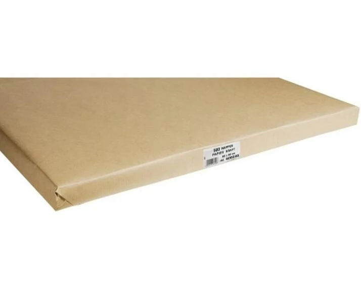 PRO nappe Papiertischtuch 500 Stück, 60 cm x 60 cm, Braun