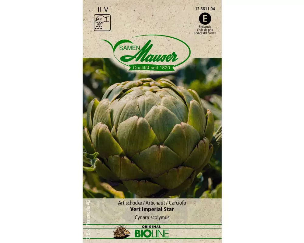 Samen Mauser Samen BIO Artischocke Vert Imperial Star