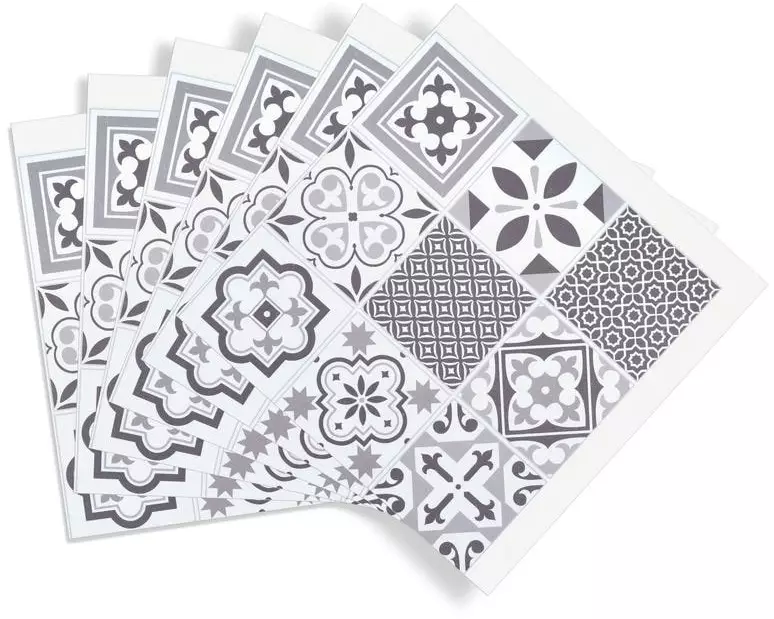 d-c-fix Wanddekoration Oriental Tiles 6 Stück, 30.5 x 30.5 cm