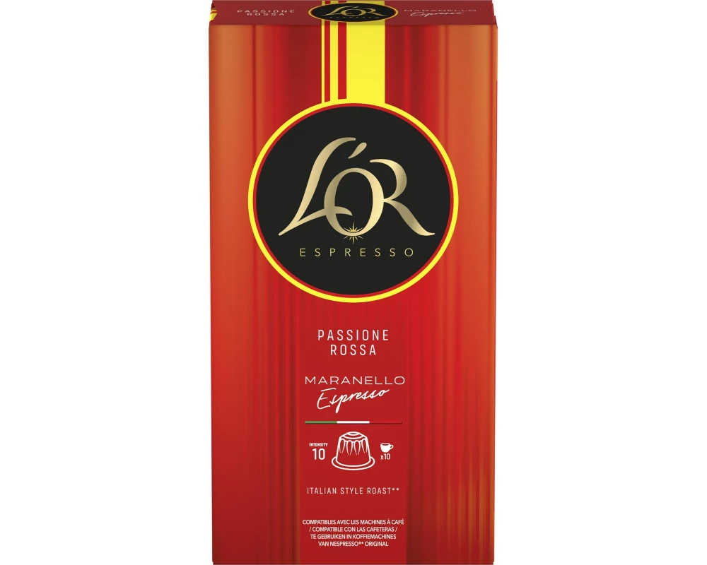 L'Or Kaffeekapseln Maranello Espresso 10 Stück