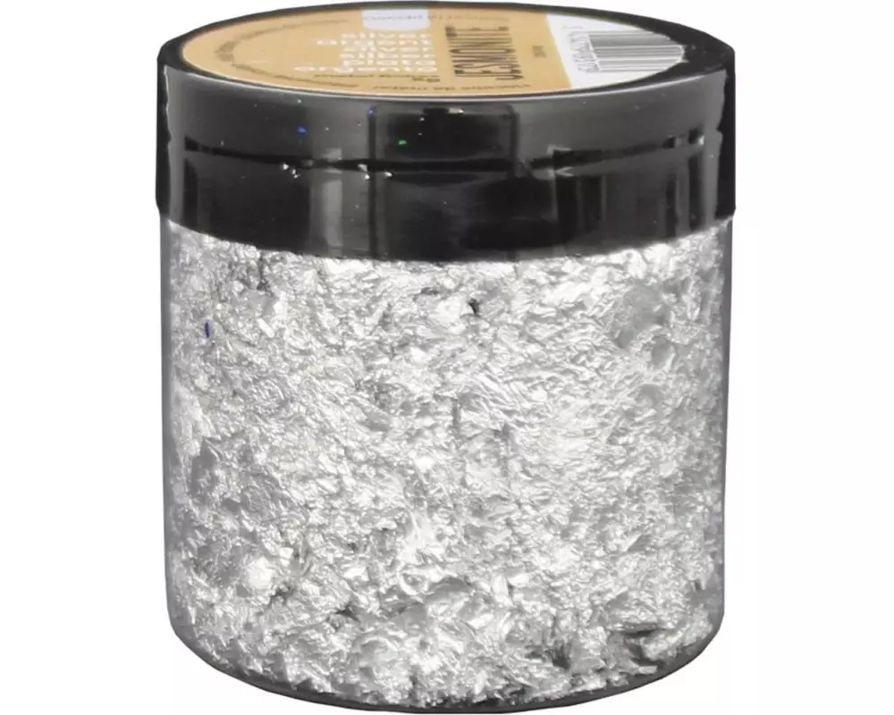 Jesmonite Blattmetall 5g, Silber