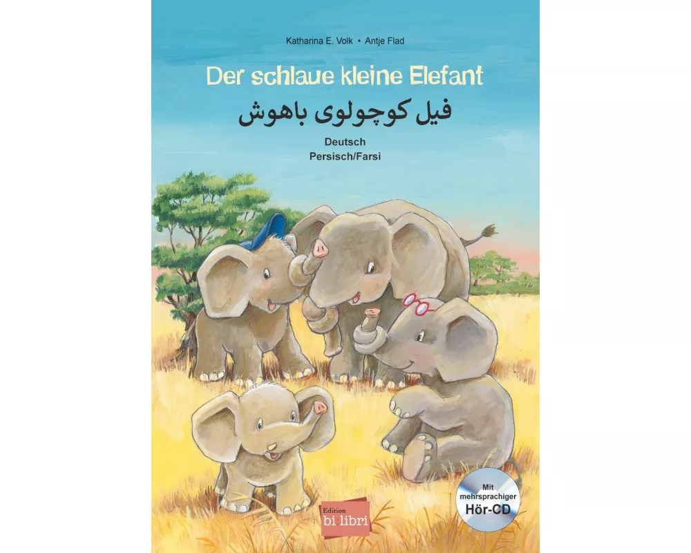 Der schlaue kleine Elefant (Deutsch-Persisch/Farsi)