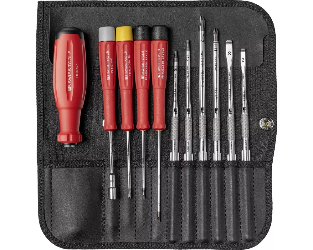 PB Swiss Tools SwissGrip Evo Wechselklingen-Set 9-teilig