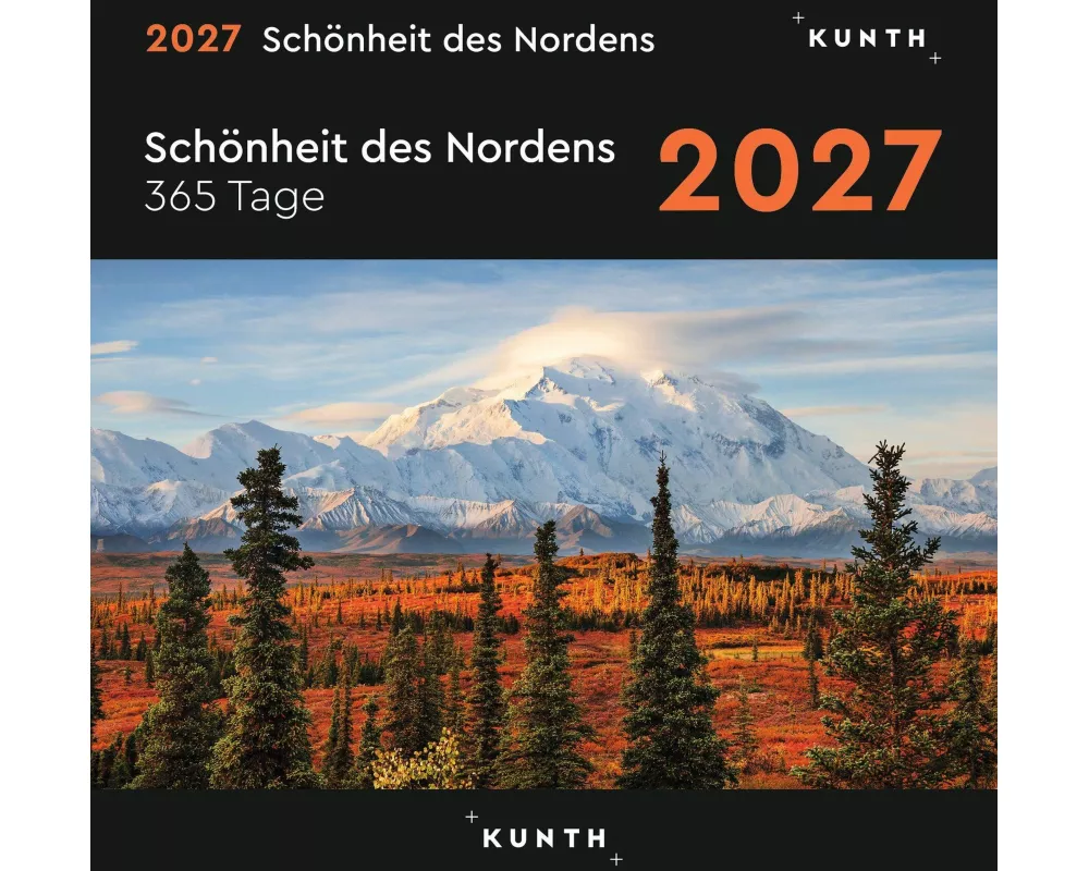 Schönheit des Nordens - KUNTH 365-Tage-Abreißkalender 2027