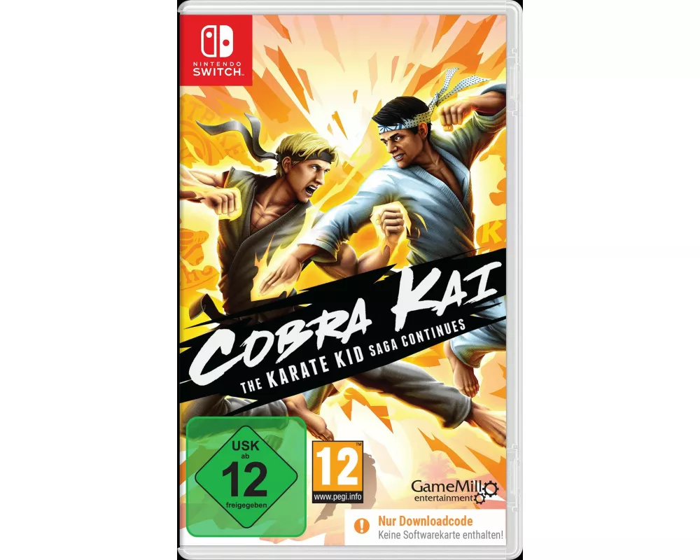 Cobra Kai: The Karate Kid Saga Continues (Code in Box - Nintendo Switch)