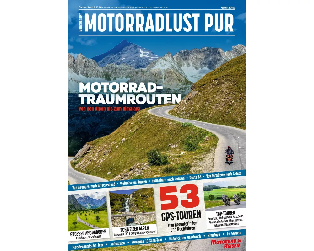 Motorradlust PUR - Reisen