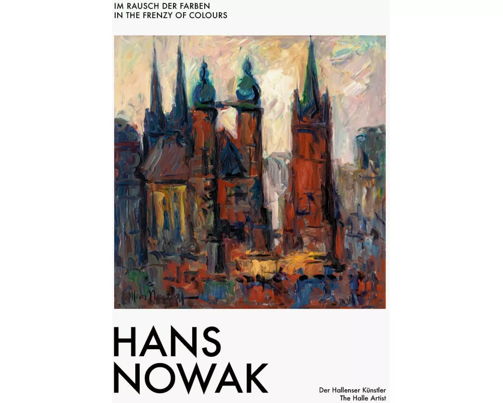 Der Hallenser Künstler Hans Nowak