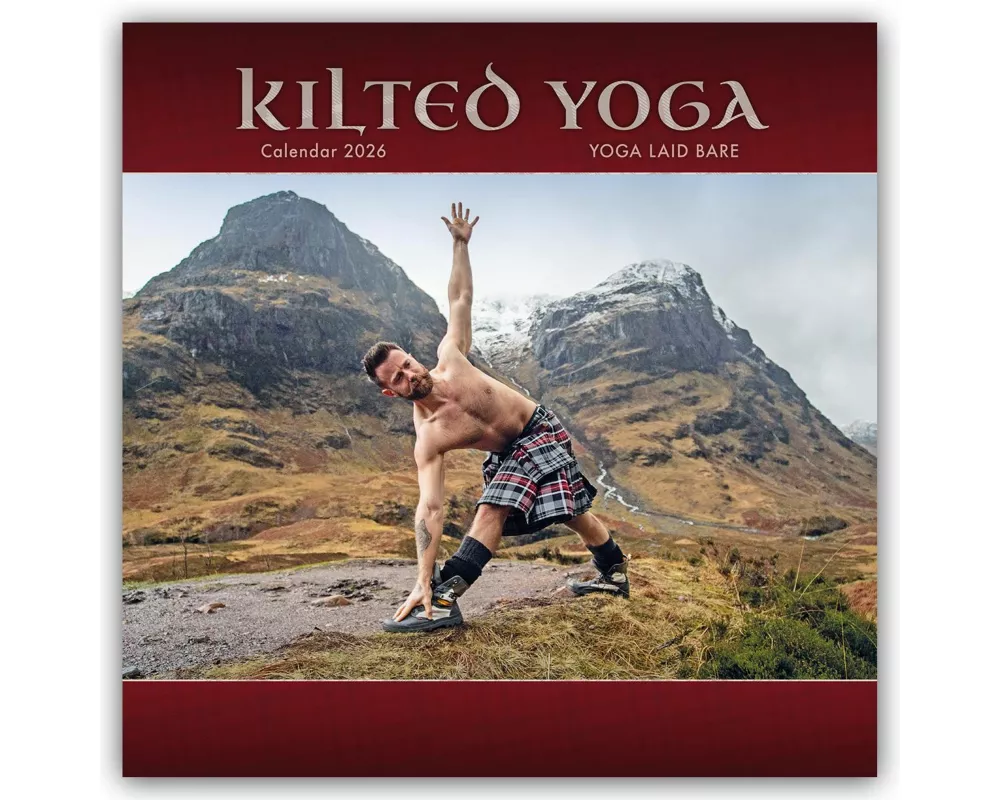 Kilted Yoga Square Wall Sunday Start Cal