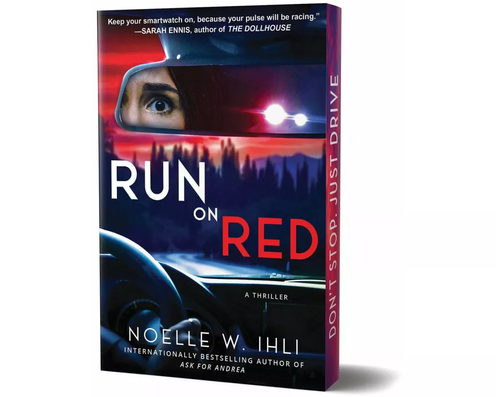 Run on Red: Deluxe Stenciled Edges