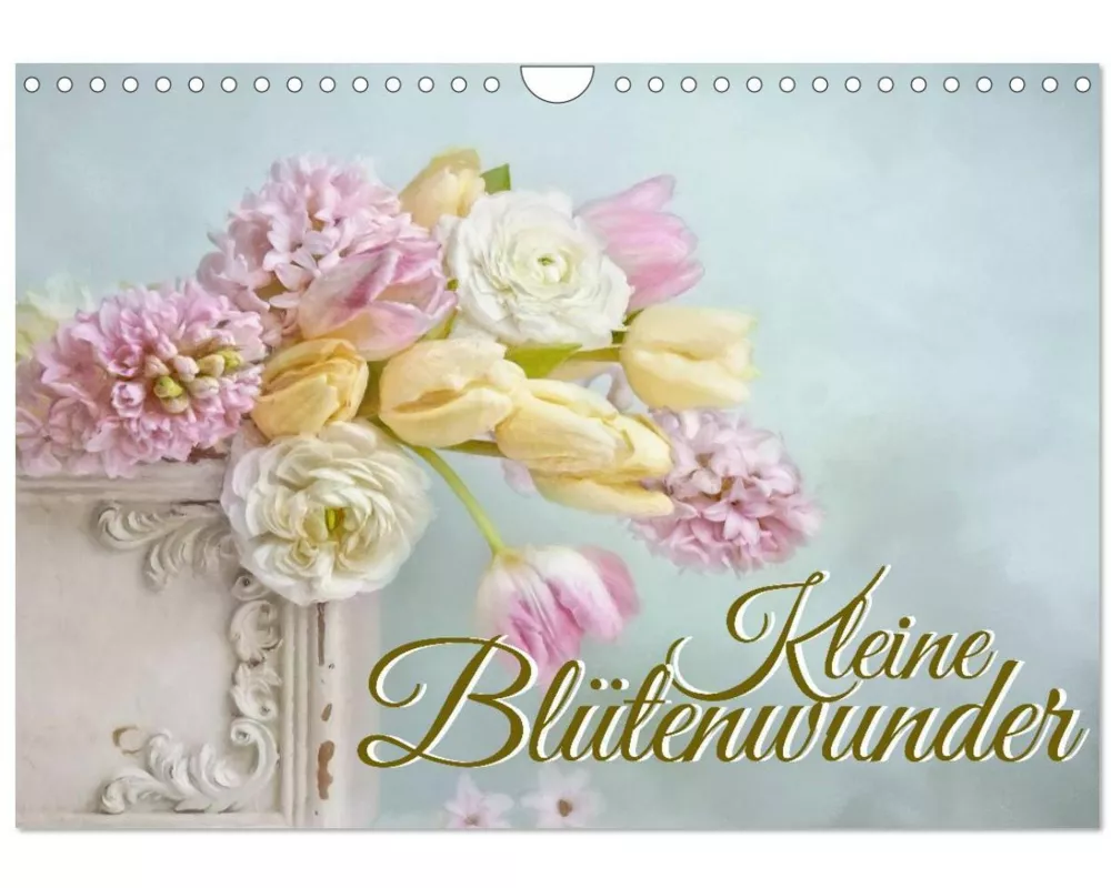 Kleine Blütenwunder (Wandkalender 2026 DIN A4 quer), CALVENDO Monatskalender