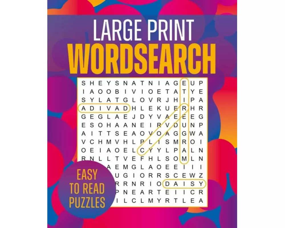 Large Print Wordsearch