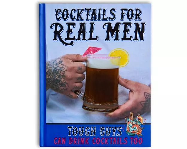 Cocktails For Real Men Gift Book