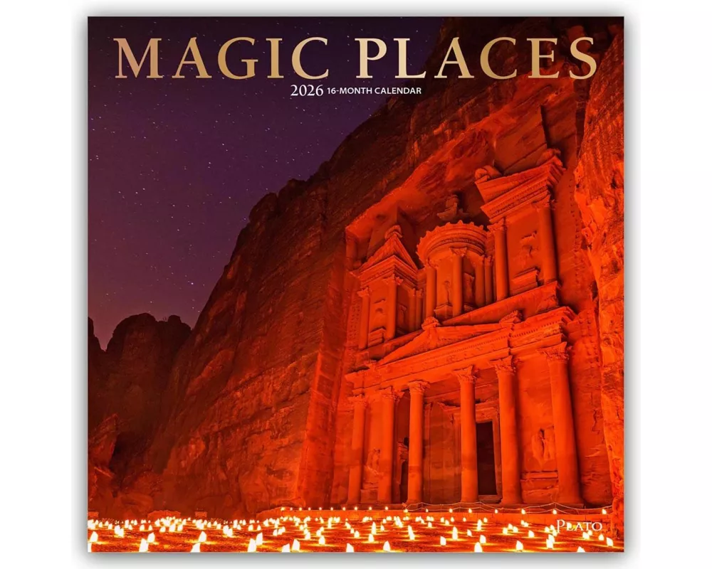Magic Places - Magische Plätze 2026 - 16-Monatskalender