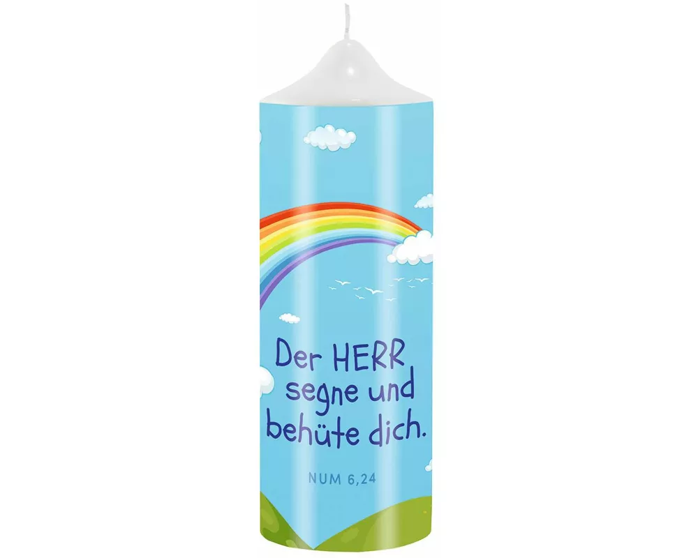 Kerze 'Herzliche Segenswünsche zur Erstkommunion'