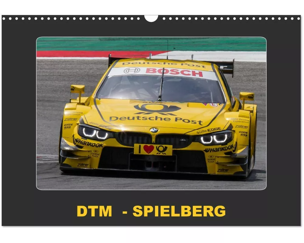 DTM-SPIELBERG (Wandkalender 2026 DIN A3 quer), CALVENDO Monatskalender