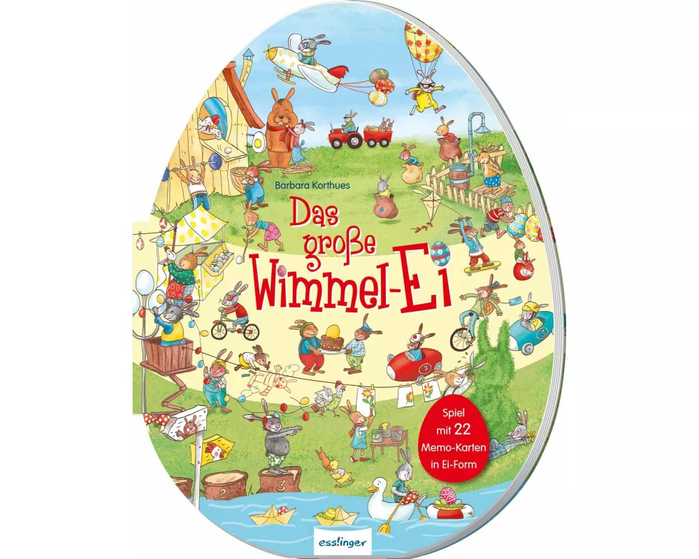 Das große Wimmel-Ei, mit Eier-Memospiel