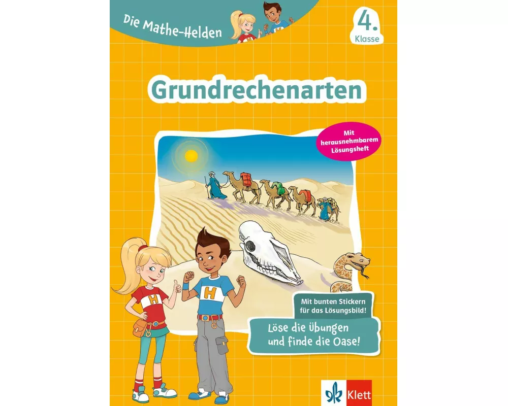 Klett Die Mathe-Helden: Grundrechenarten 4. Klasse