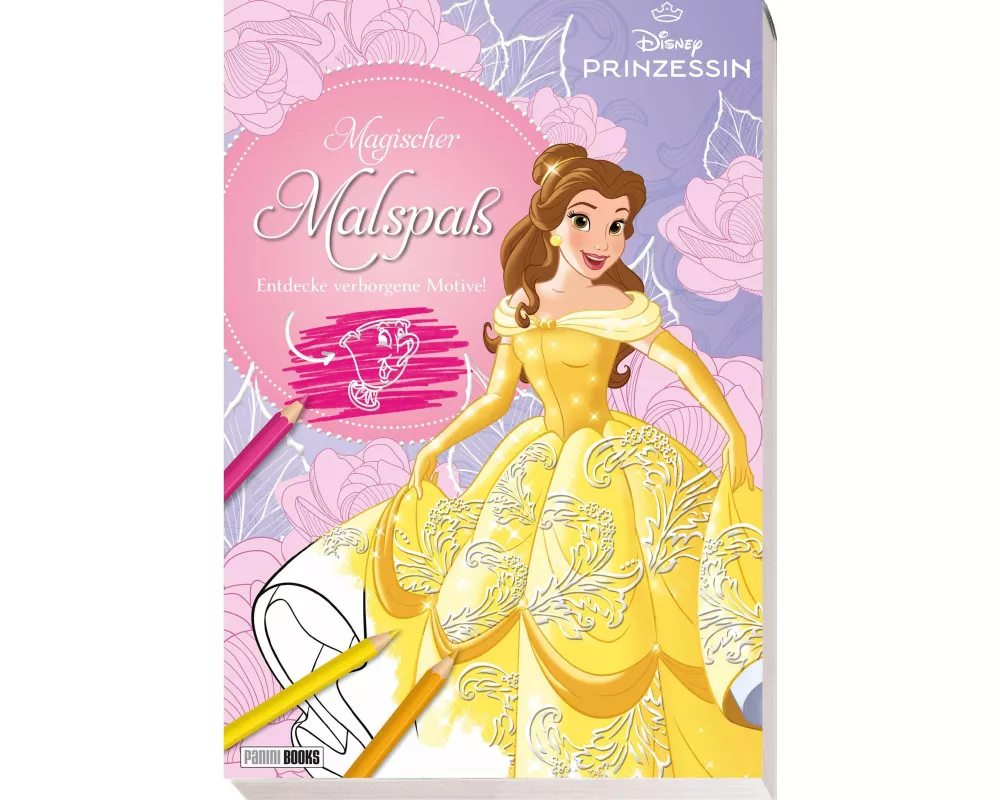 Disney Prinzessin: Magischer Malspaß - Entdecke verborgene Motive!