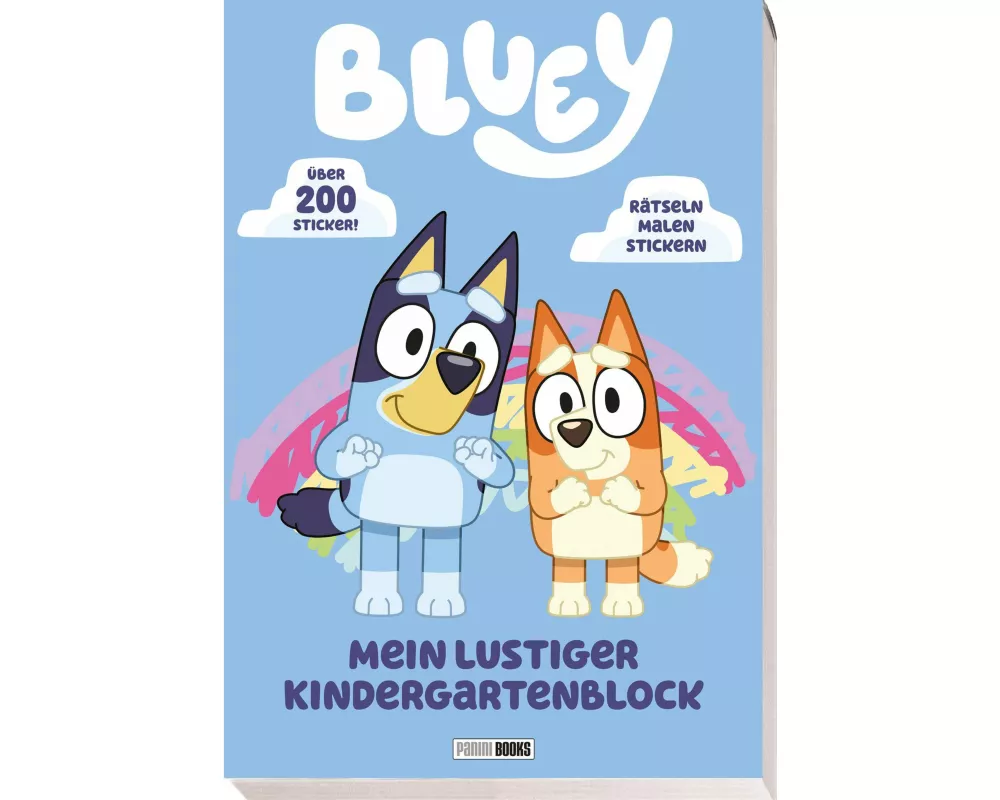 Bluey: Mein lustiger Kindergartenblock