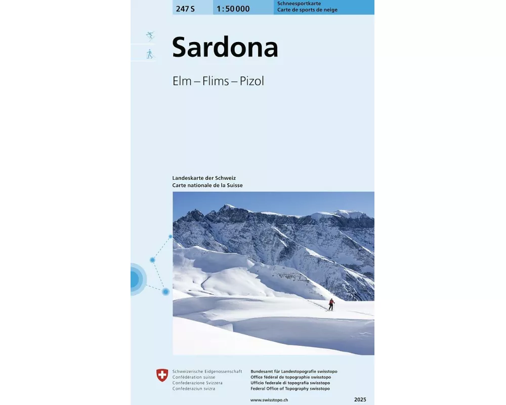 247S Sardona Schneesportkarte