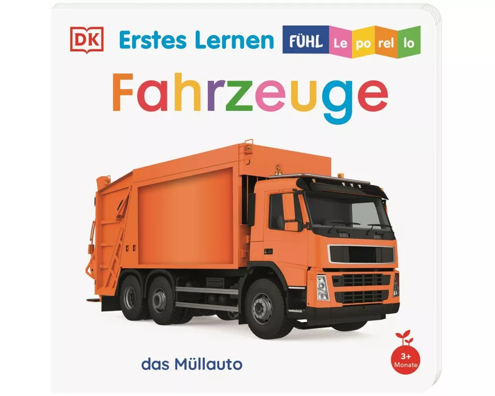 Erstes Lernen Fühl-Leporello. Fahrzeuge