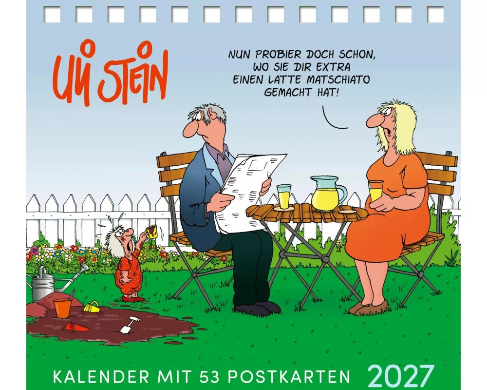 Uli Stein Postkartenkalender 2027