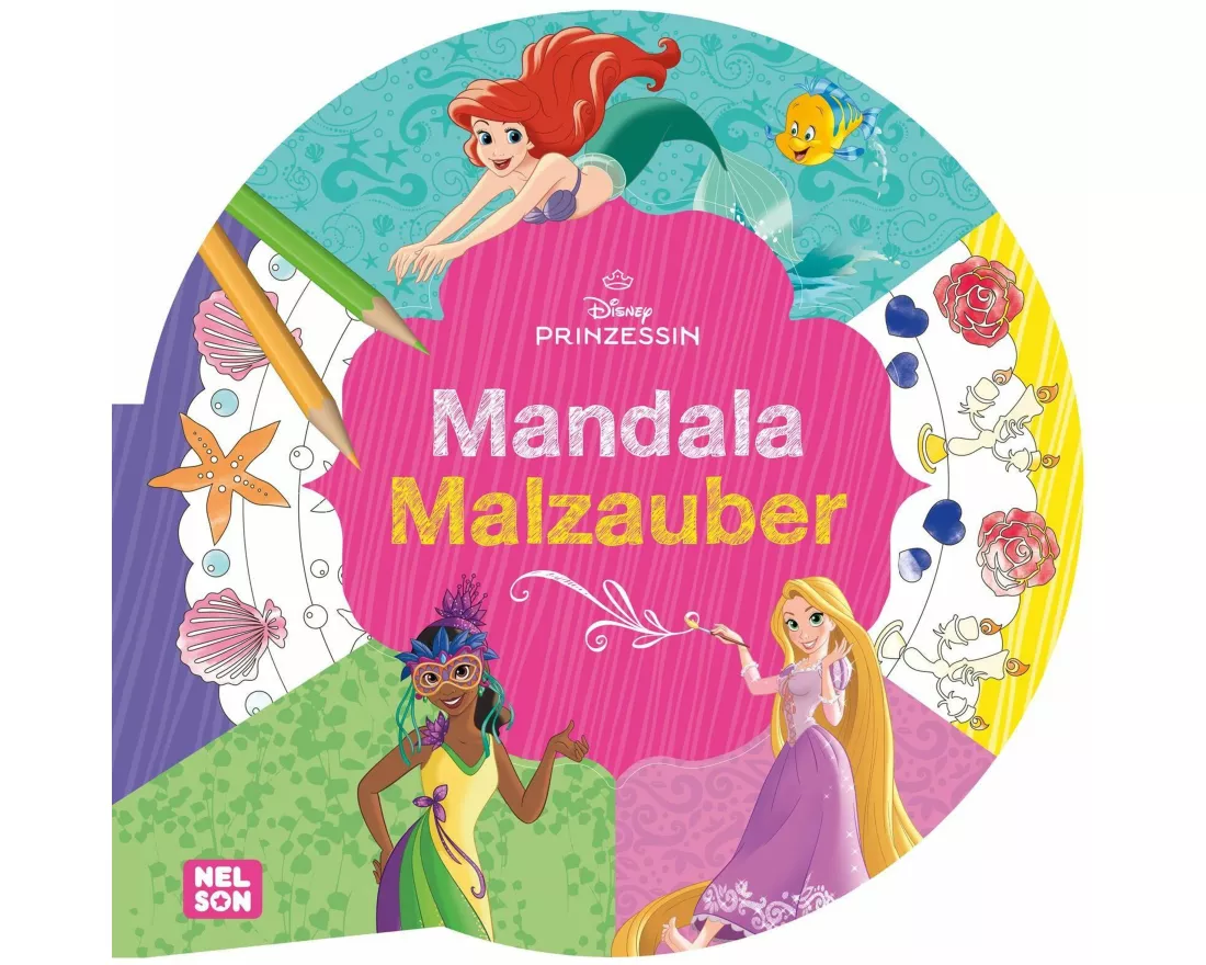 Disney Prinzessin: Mandala-Malzauber