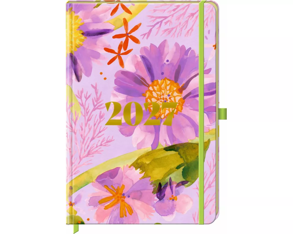 Wochenkalender 2027 - Purple