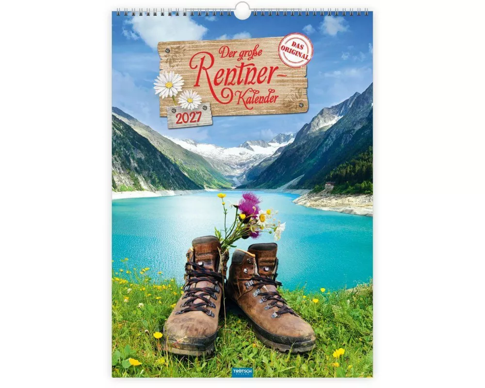 TRÖTSCH - Großbildkalender Der große Rentnerkalender 2027