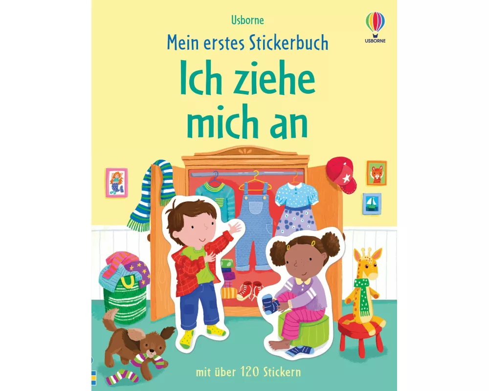Mein erstes Stickerbuch: Ich ziehe mich an
