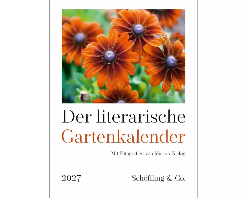 Der literarische Gartenkalender 2027